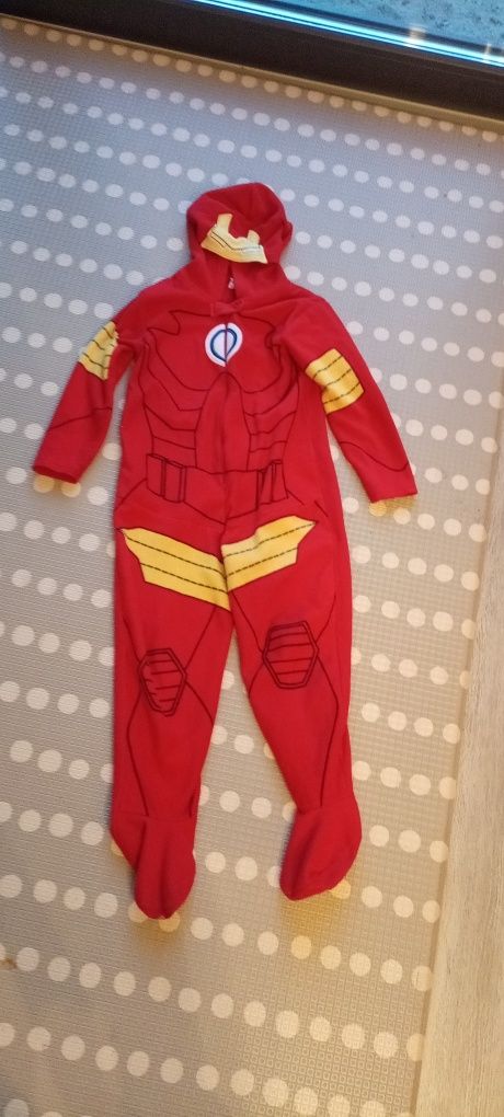 Iron Man kombinezon polarowy kostium 116 Primark