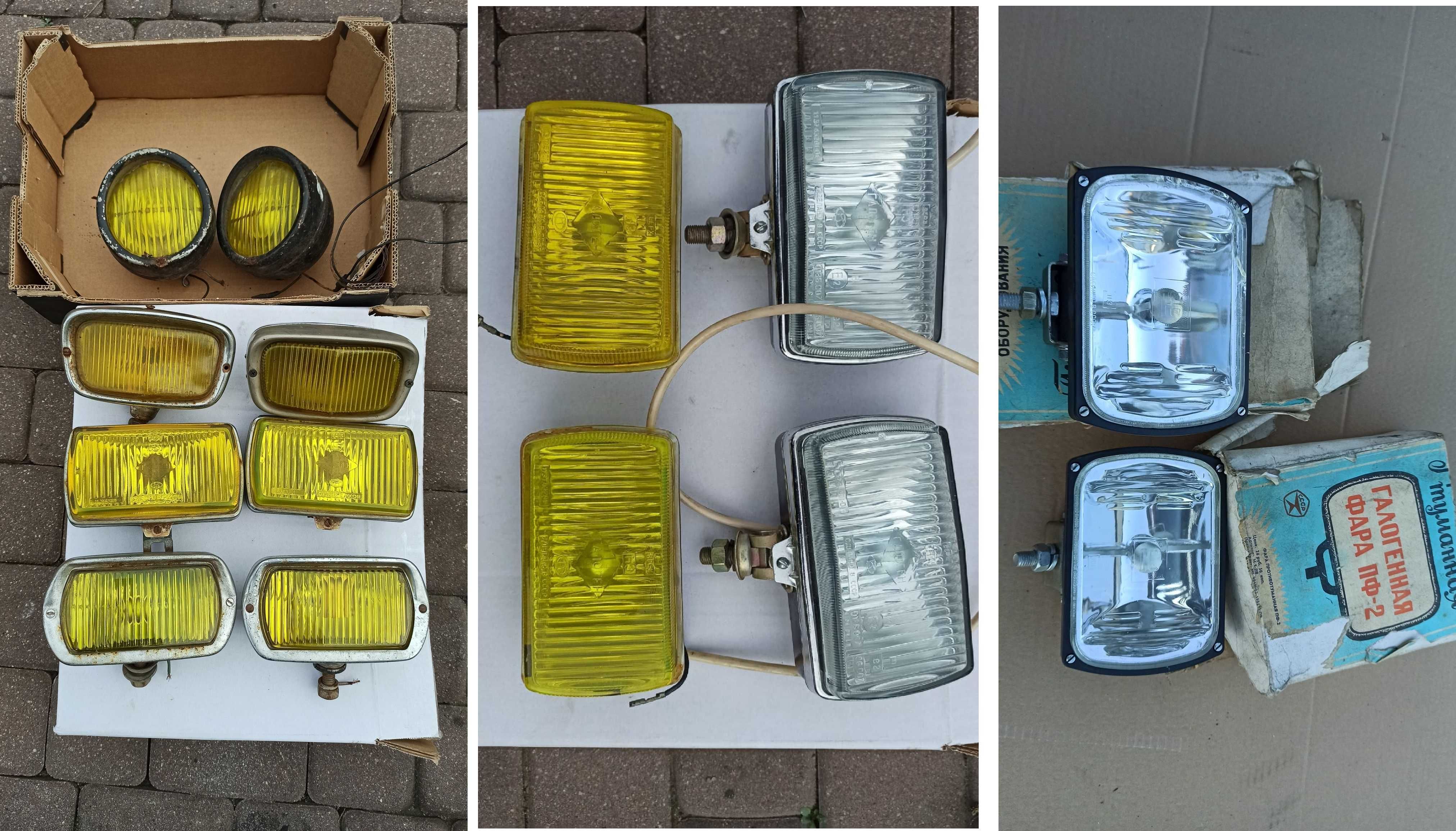 Lampy tylne, przednie, kierunkowskazy oświetlenie, lampka Wołga GAZ 24