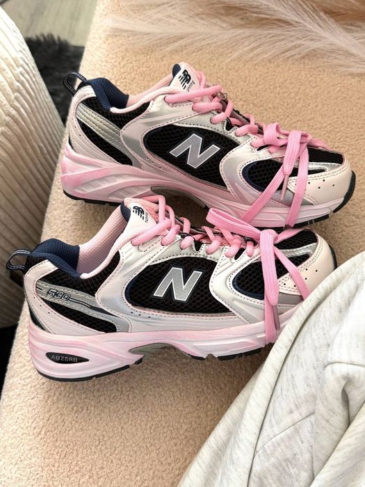 Кросівки жіночі New Balance 530 Custom Silver Blue Pink