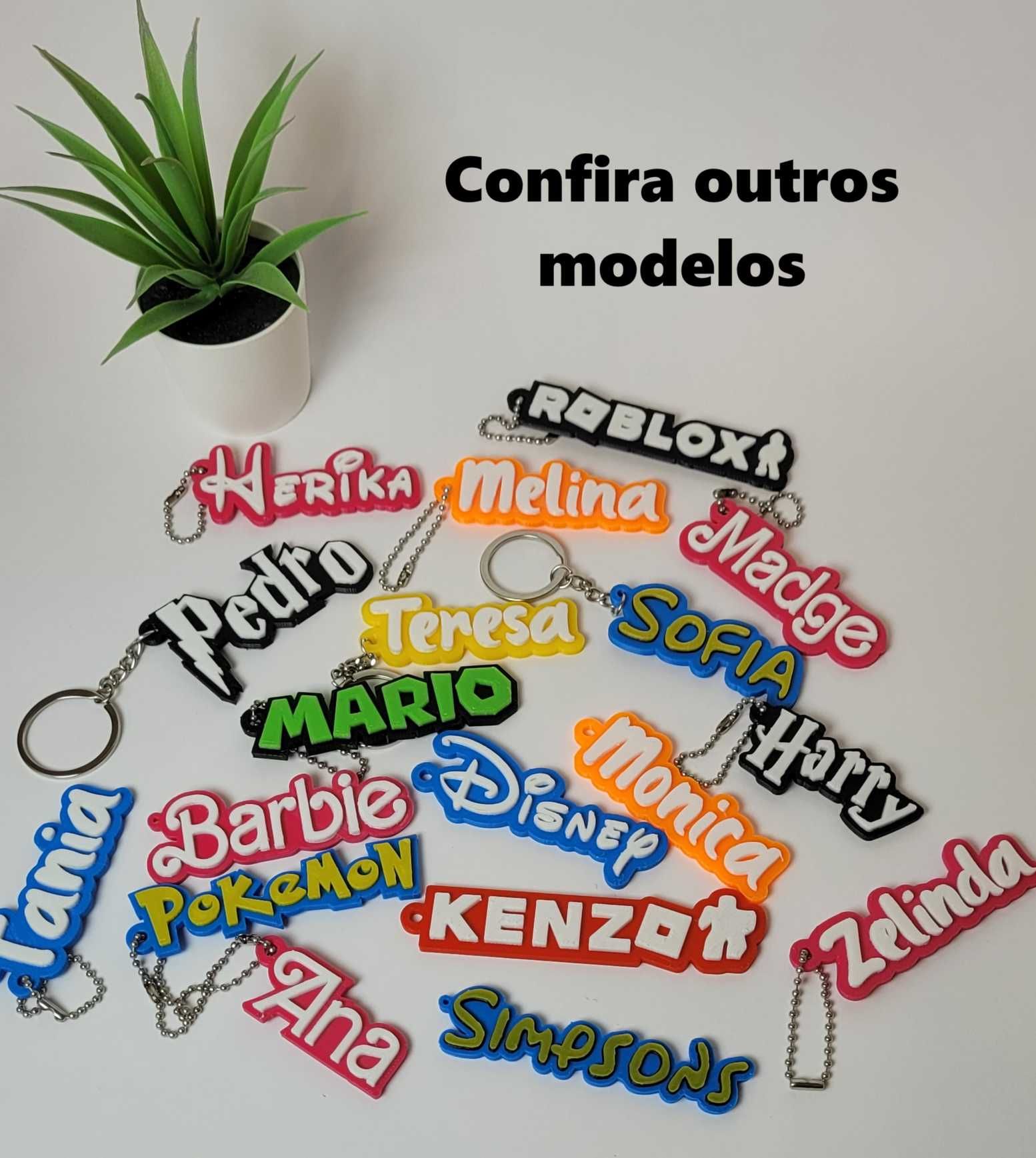 Porta Chaves Personalizado - Modelo Barbie