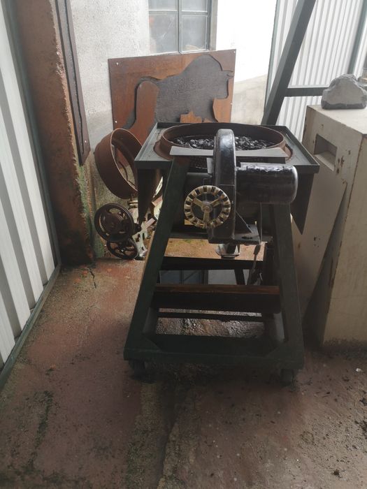 Forja com ventilador