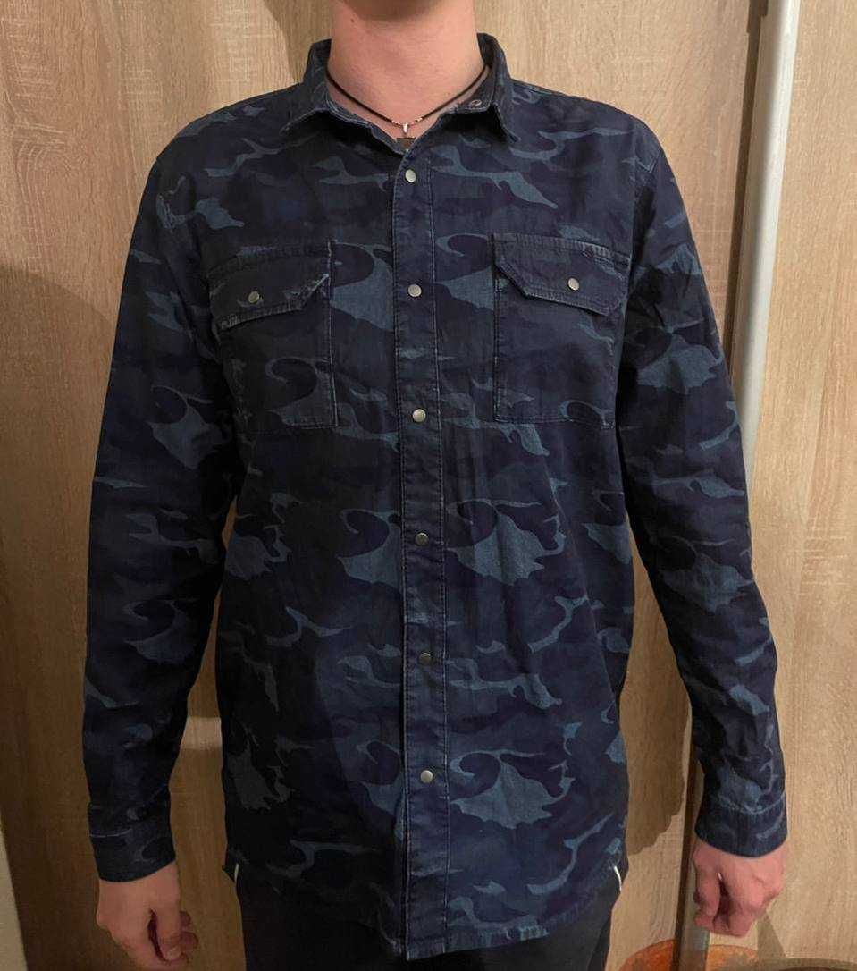 Джинсовая рубашка Staff оригинальная  размер XL