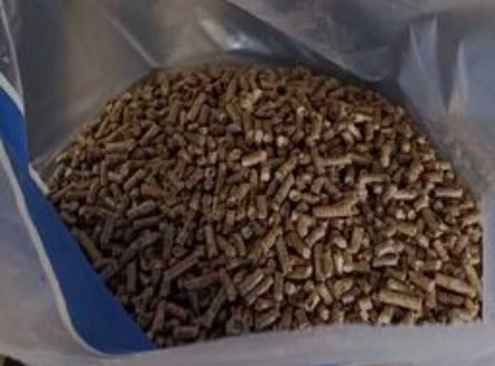 В наявністі паливна пелета 6 мм. Фасовка по 15 кг