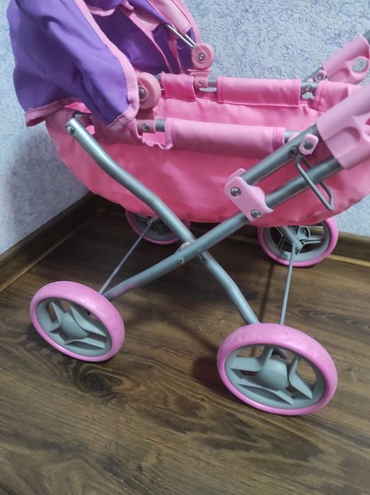Дитяча іграшкова коляска
