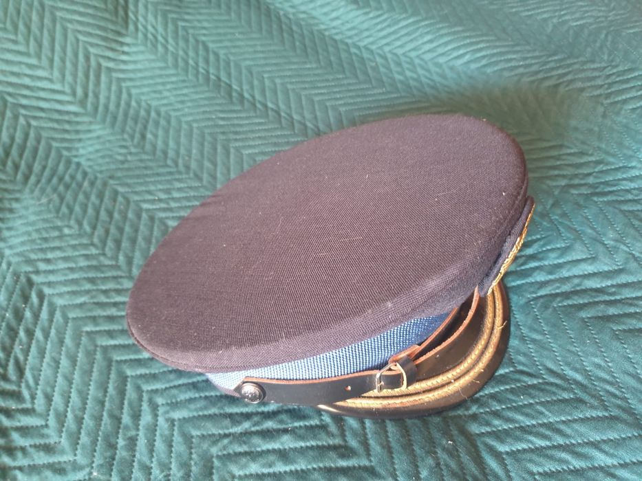 Czapka Oficerska Strazy Pozarnej PRL