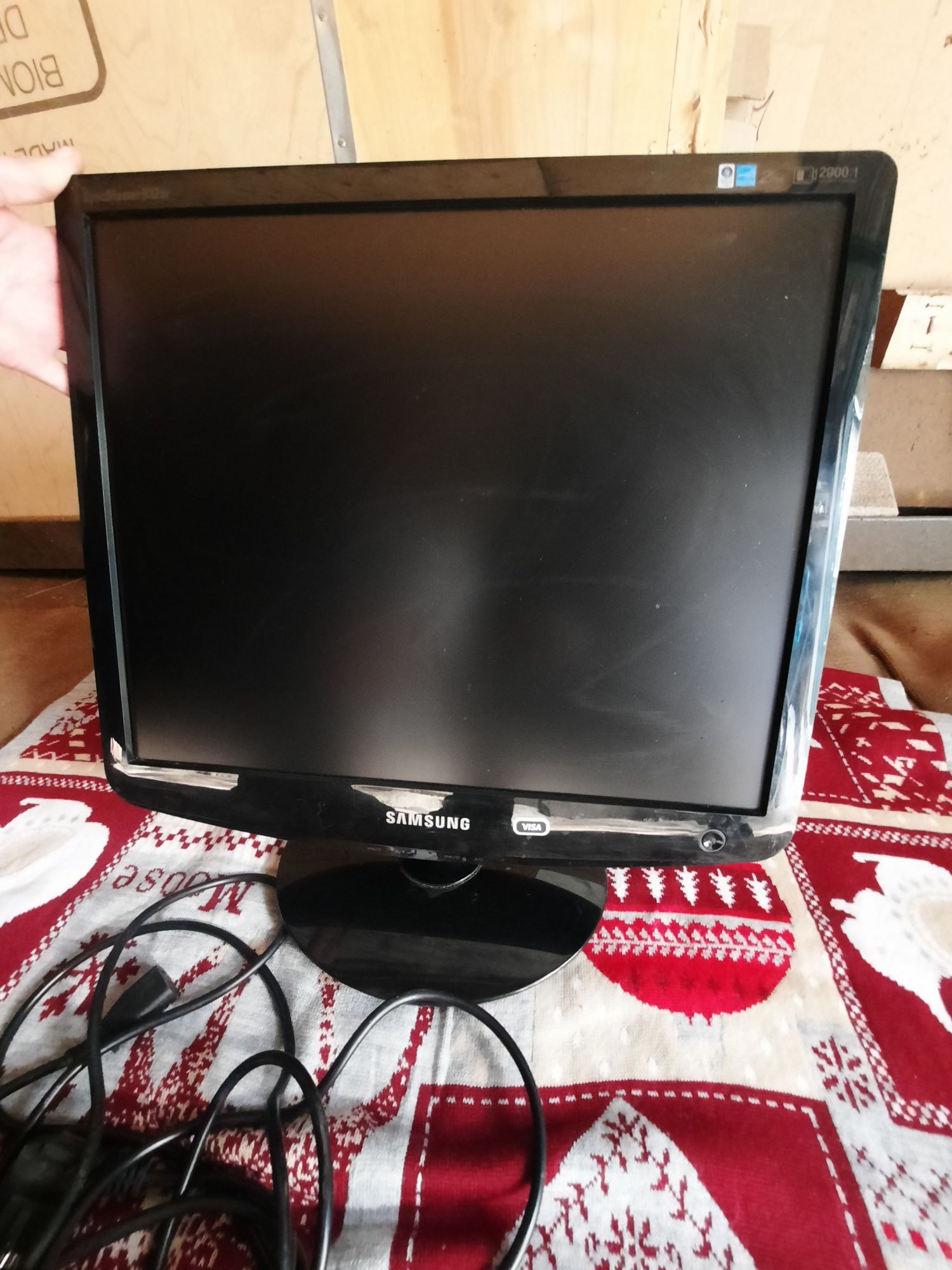 Монитор Samsung 932BF 19" 1280*1024  VGA DVI чорний