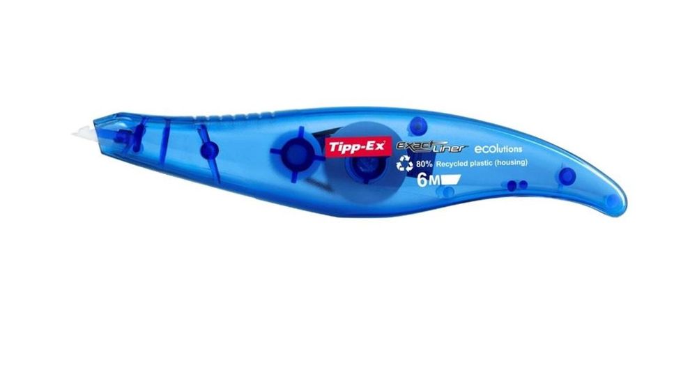 Korektor Tipp-Ex Liner Ecolutions (10szt) BIC pudełko,147x120 mm