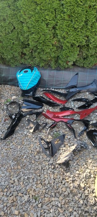 Części silnik plastiki Suzuki Gsxr 1000 K9 L0 L1 L2 L3 L4 L5 L6 Wydech