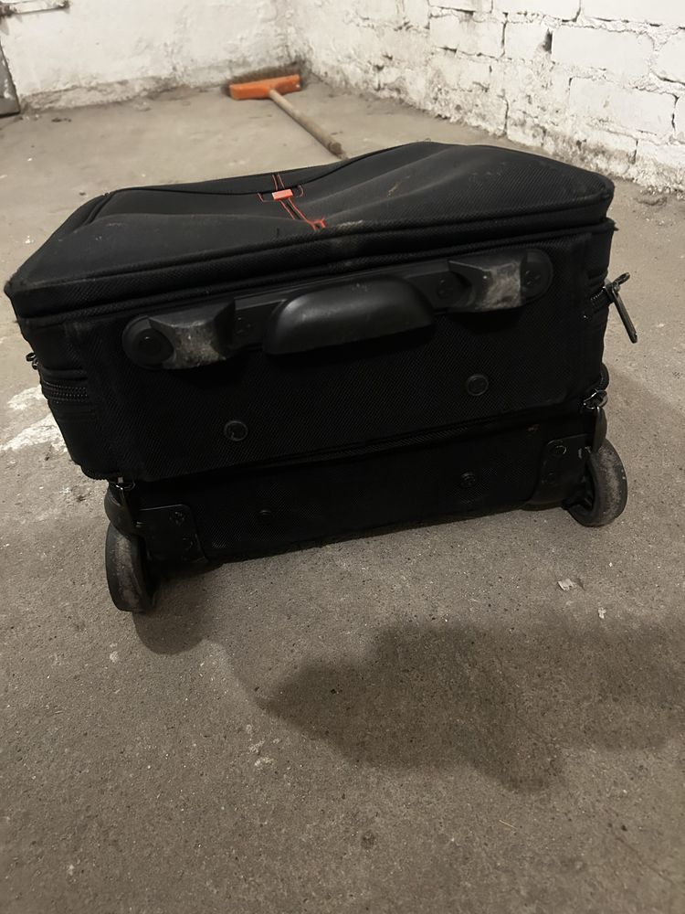 Walizka dj case na kółkach podróżna kabinowa 16 cali vertical verbatim