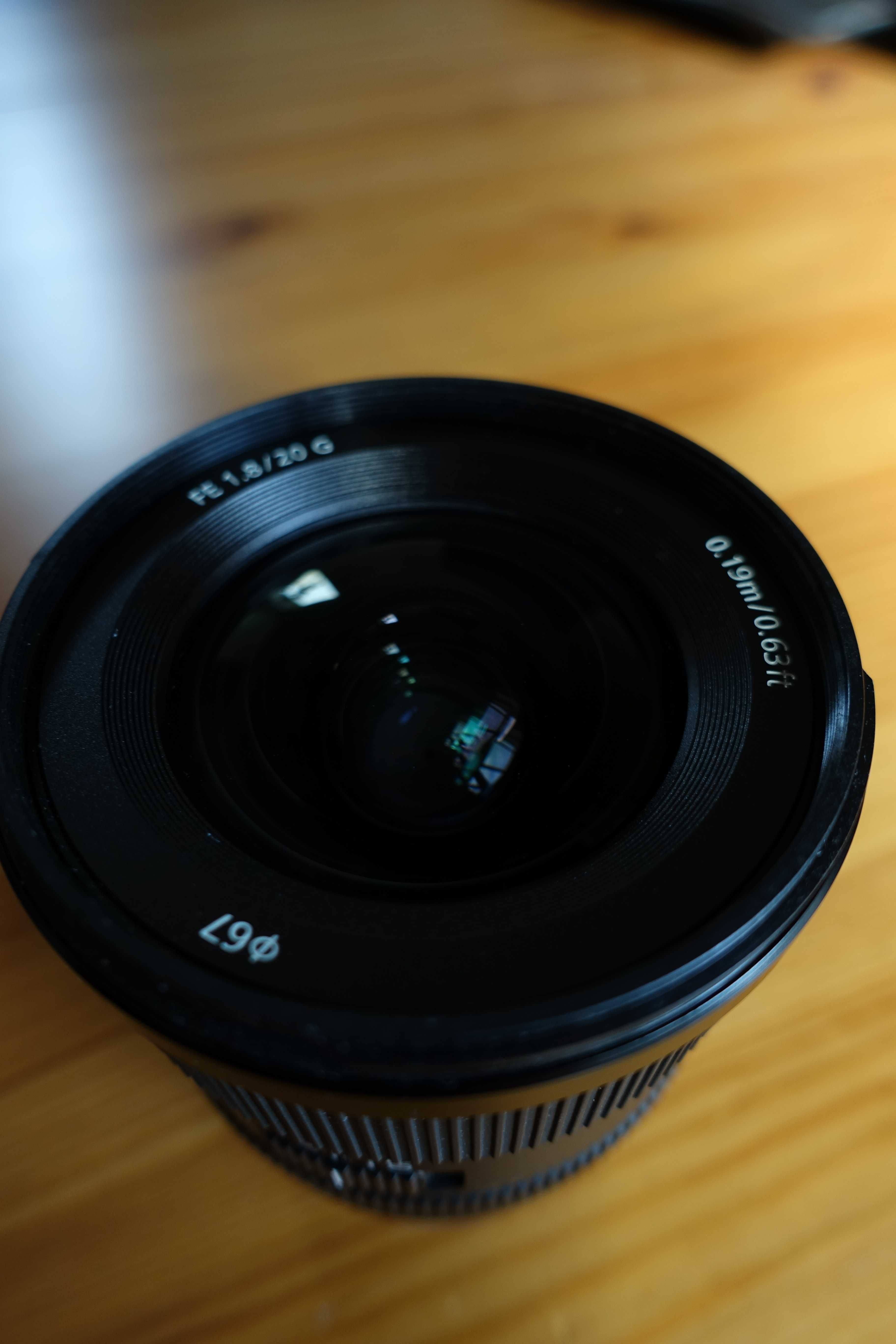 Obiektyw Sony FE G 20 mm f/1.8