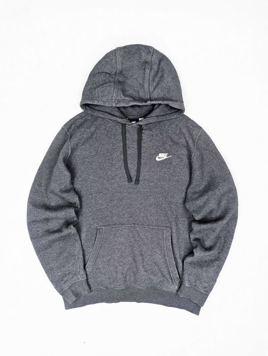 Nike szara bluza z kapturem M logo