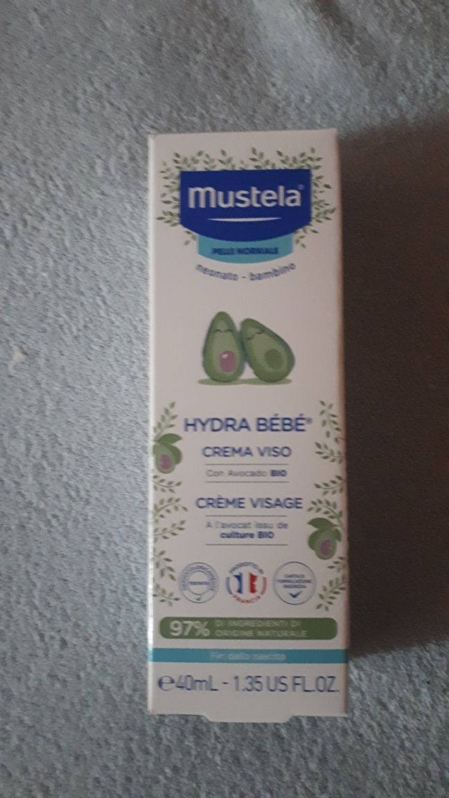 Mustela Hydra Bebe krem do twarzy 40 ml