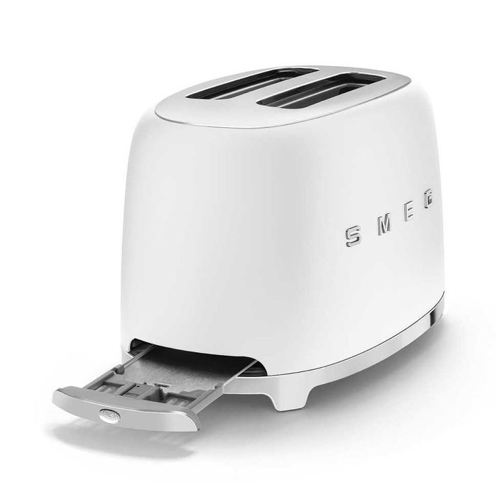 Тостер Smeg TSF01WHMEU білий матовий