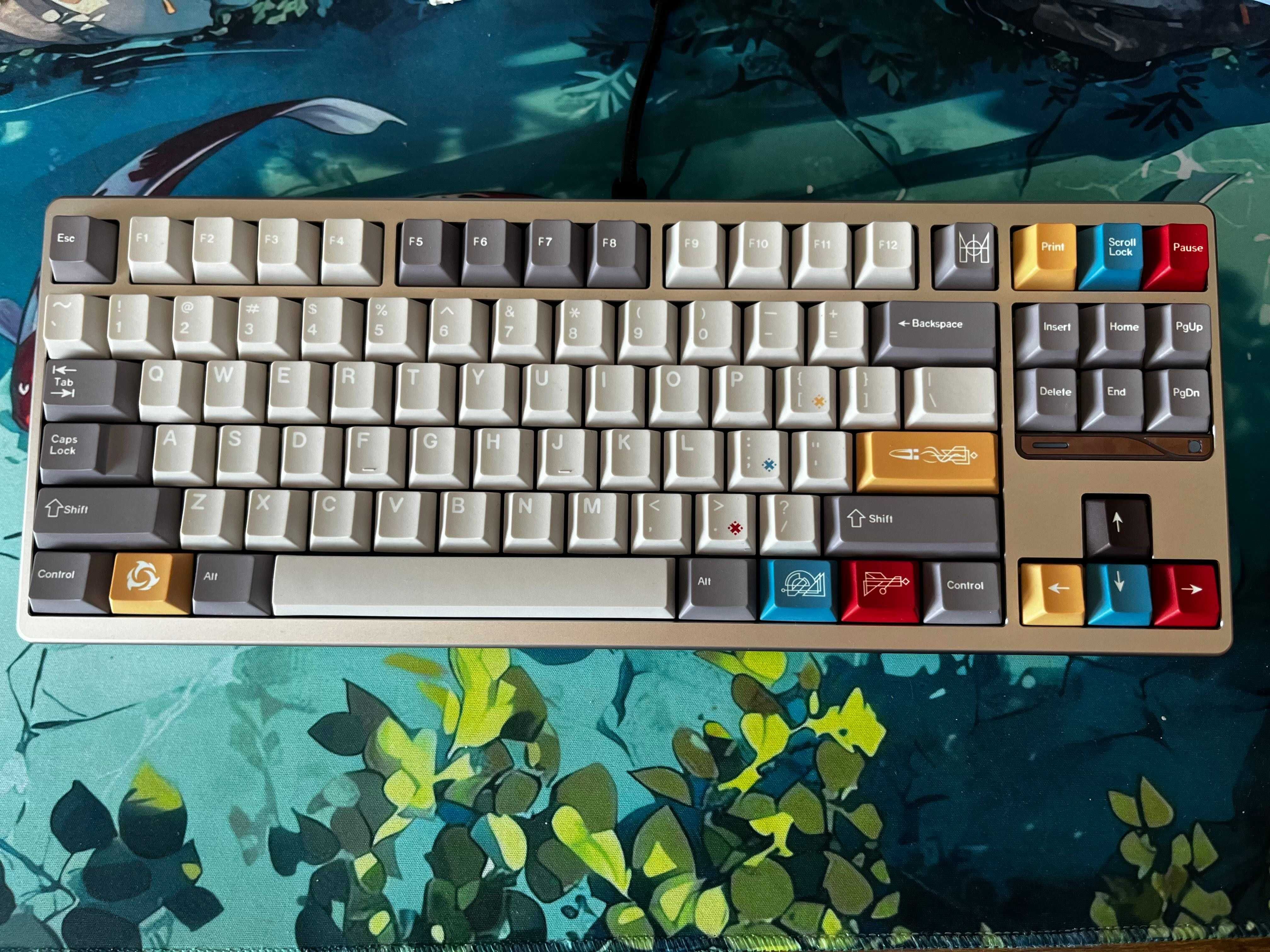Evoworks Evo80 custom klawiatura 80% TKL bezprzewodowa rgb hmx via
