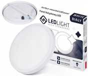Plafon LED 12W neutralna 4000K 16cm biały lampa sufitowa natynkowy