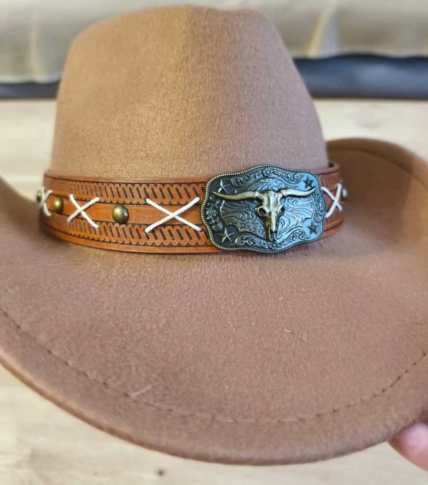 Kapelusz kowbojski klasyczny Wild West Country Western nowy
