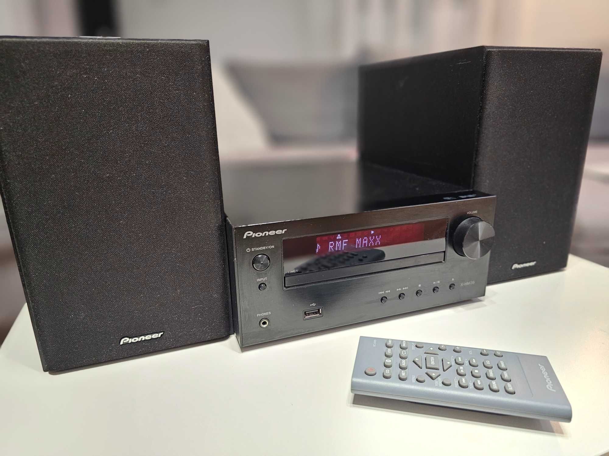 Mini wieża Pionieer X-HM36D WiFi, Bluetooth, DAB+, Spotify, tunein
