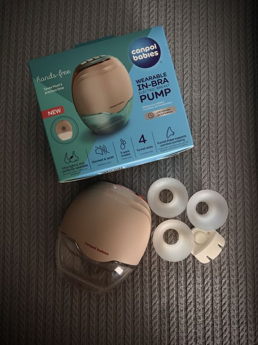 Бездротовий електричний молоковідсмоктувач Canpol Babies Hands-Free