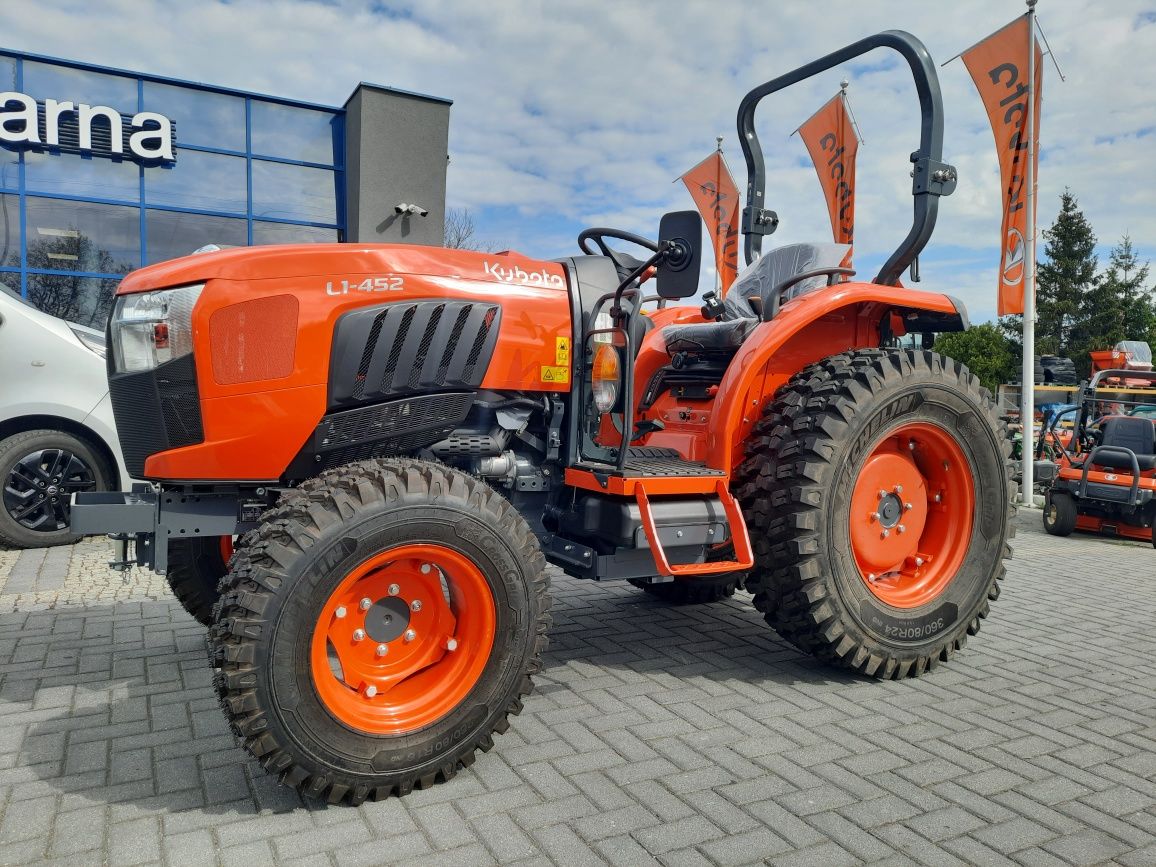 Mikrociągnik ogrodniczy Kubota L-1-452, 45 KM 4x4 PROMOCJA RATY 0%