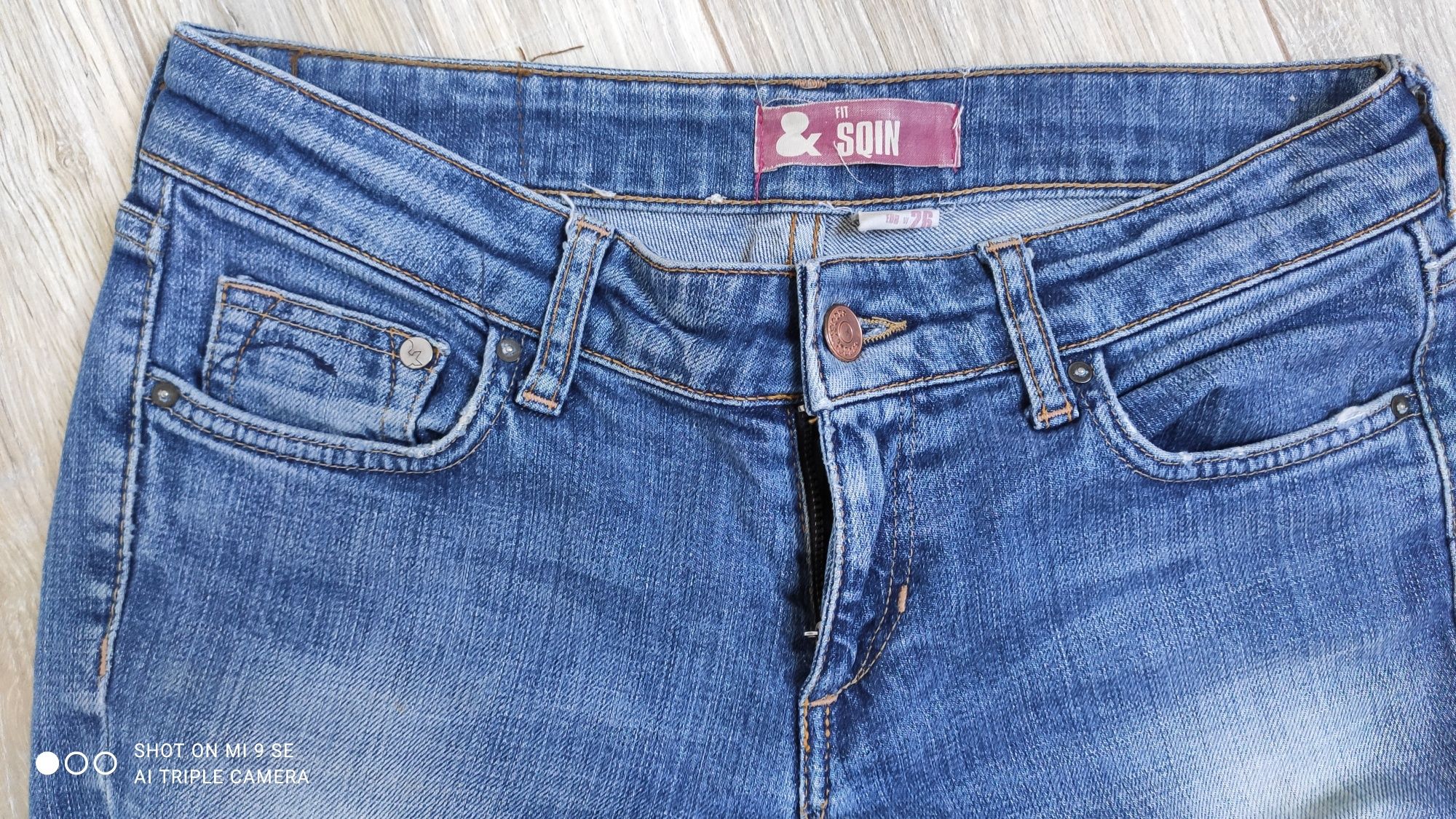 Spodnie jeansowe damskie H&M rozmiar 36