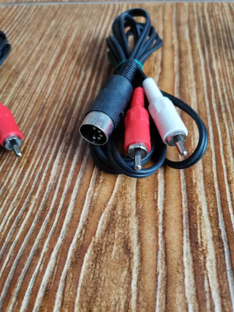 Кабель  DIN-5 pin 2 RCA тюльпан 1м