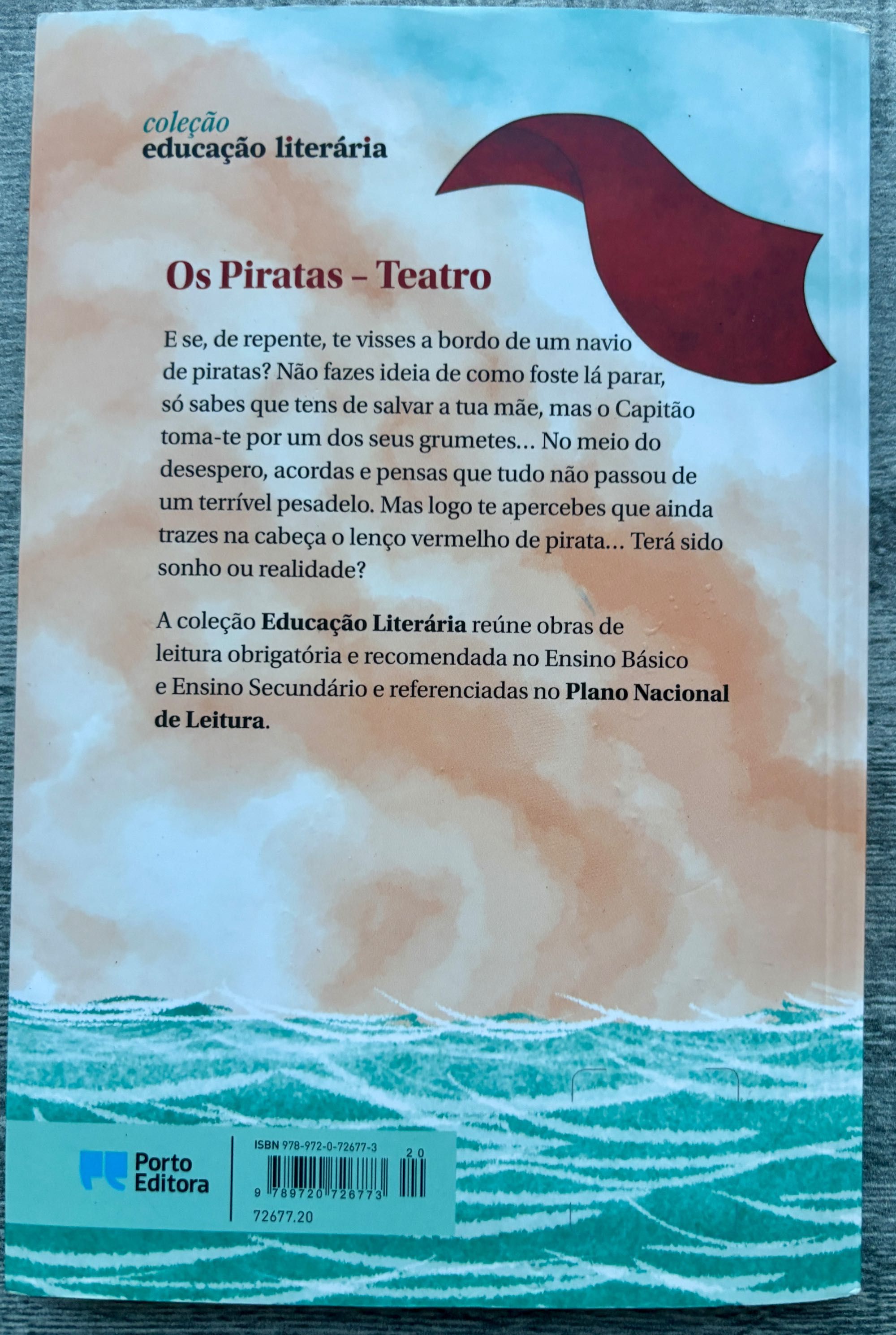 Livro “Os Piratas“ - PNL do 6.º ano