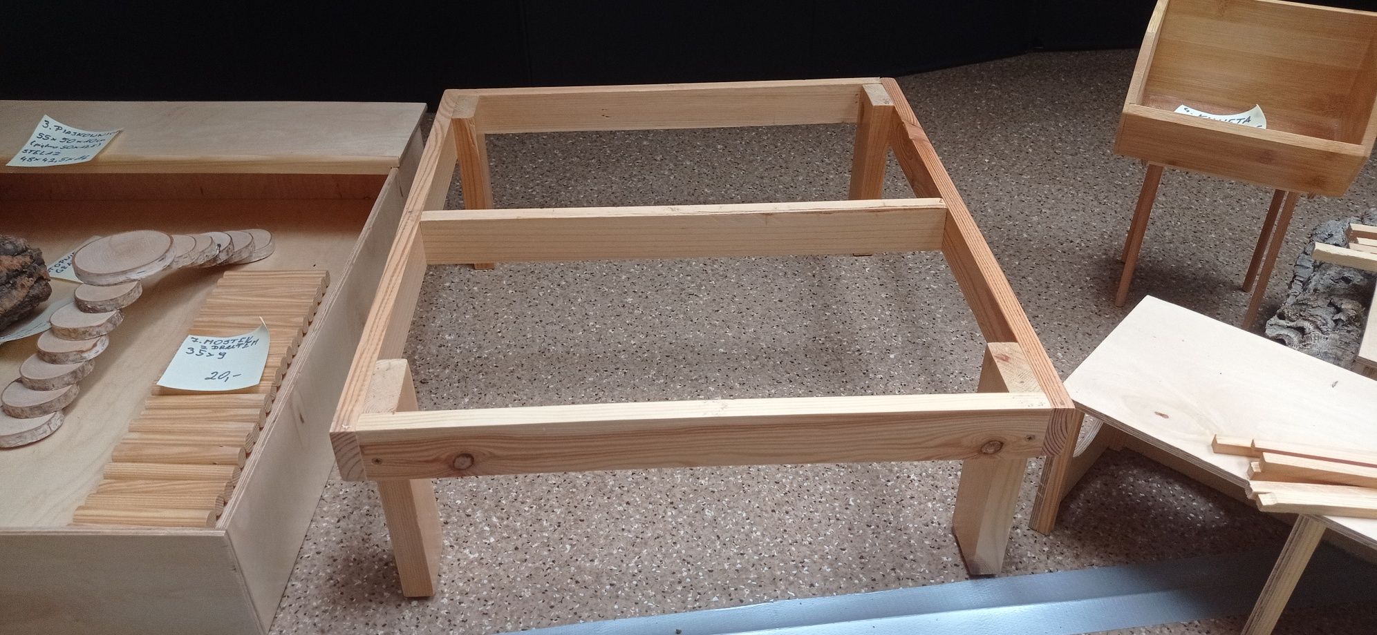 wyposażenie terrarium  po chomiku roborowskim