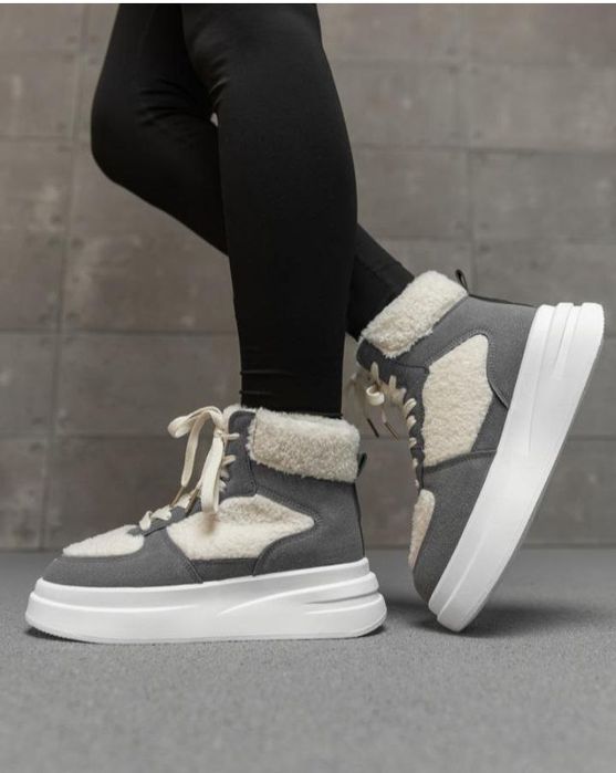 ‼️РОЗПРОДАЖ жіночі кросівки зимові теплі Топ якості з хутром 35 - 40 р