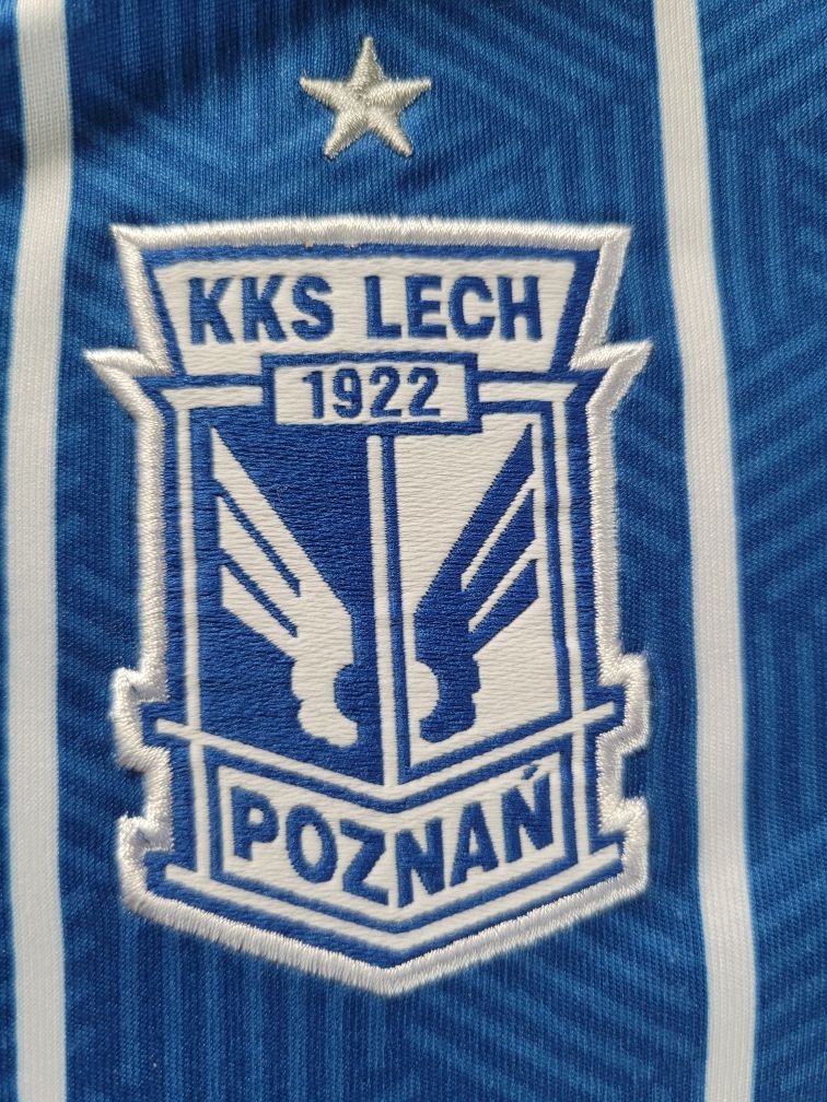 Lech Poznań dziecięca koszulka meczowa dom 19/20 Tomek nr 10 134/140