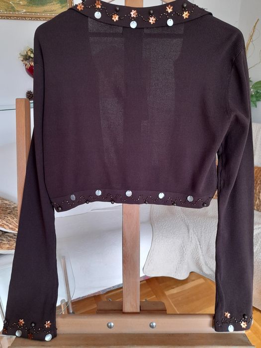 Bolerko brązowe Tessori M 38-40 nowe