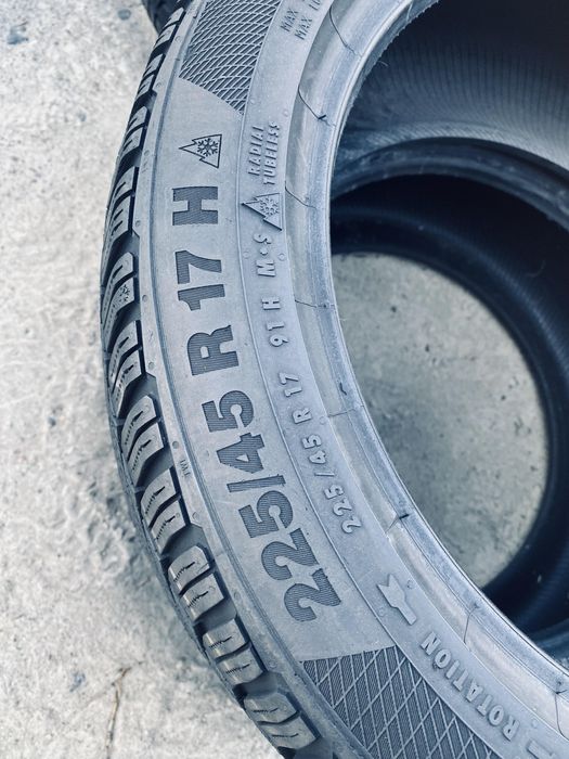 225 45 17 Continental ts 850p 75% Зима