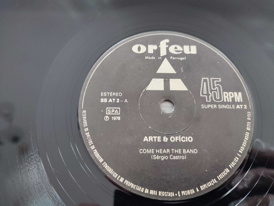 Arte & Ofício Vinyl, 12", 45 RPM, Maxi-Single