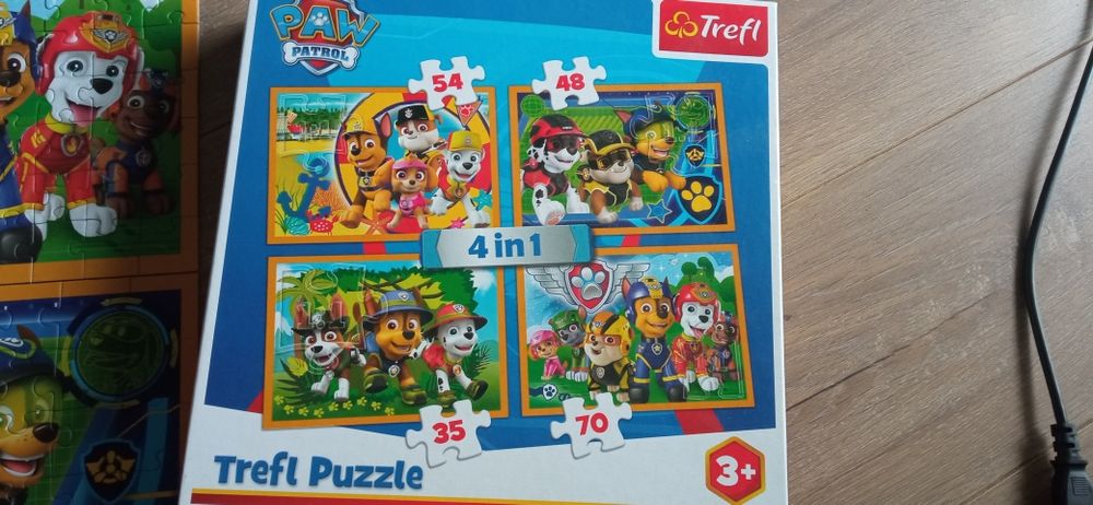 Puzzle trefl Psi Patrol 4w1