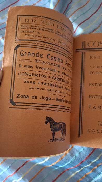 Programas concurso hipico Figueira Foz 1931 hipismo equitação