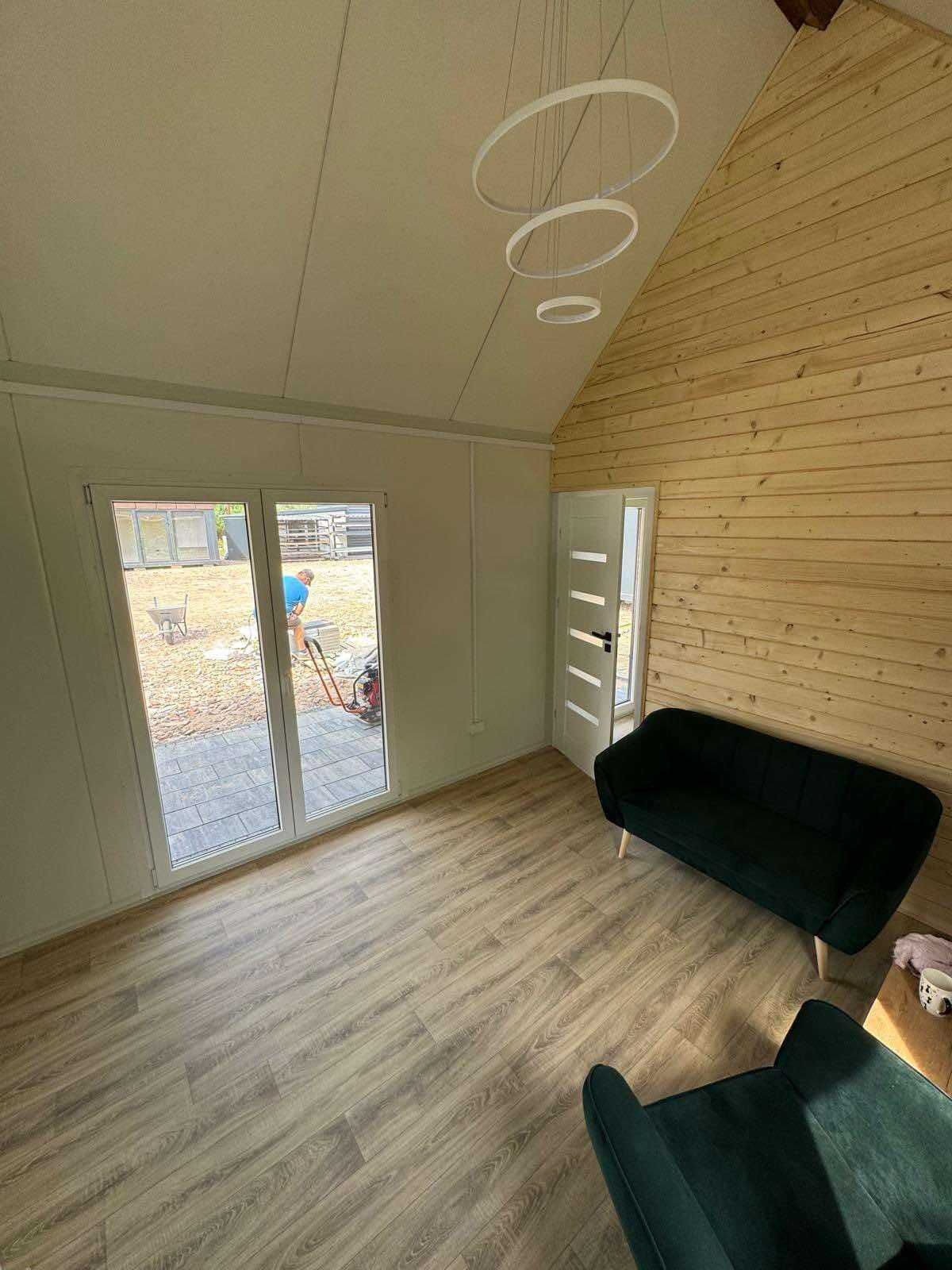 Domek letniskowy/całoroczny 10x3,5 (35m2) - wyposażony
