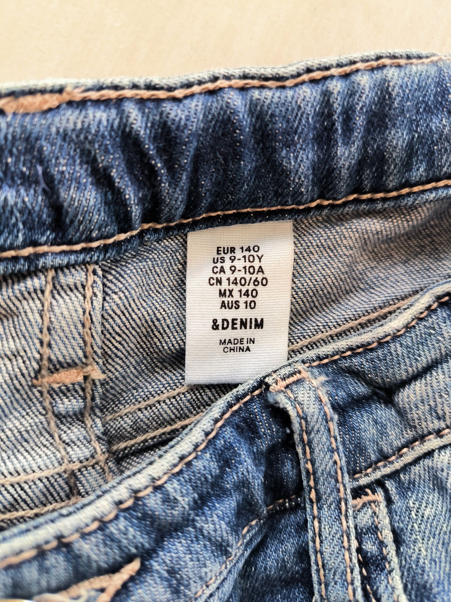 Szorty jeansowe H&M rozm. 140