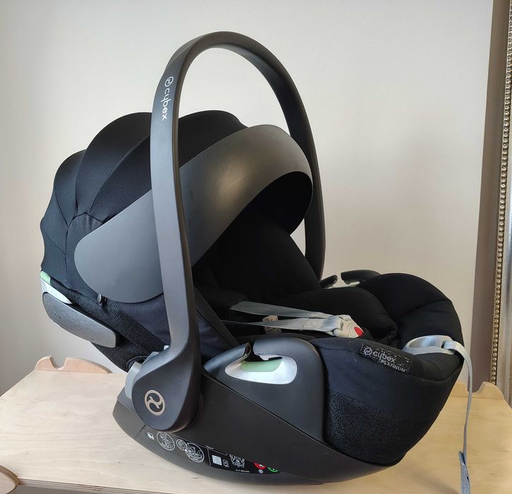 Автокресло Cybex Cloud T i-size Sepia Black автолюлька