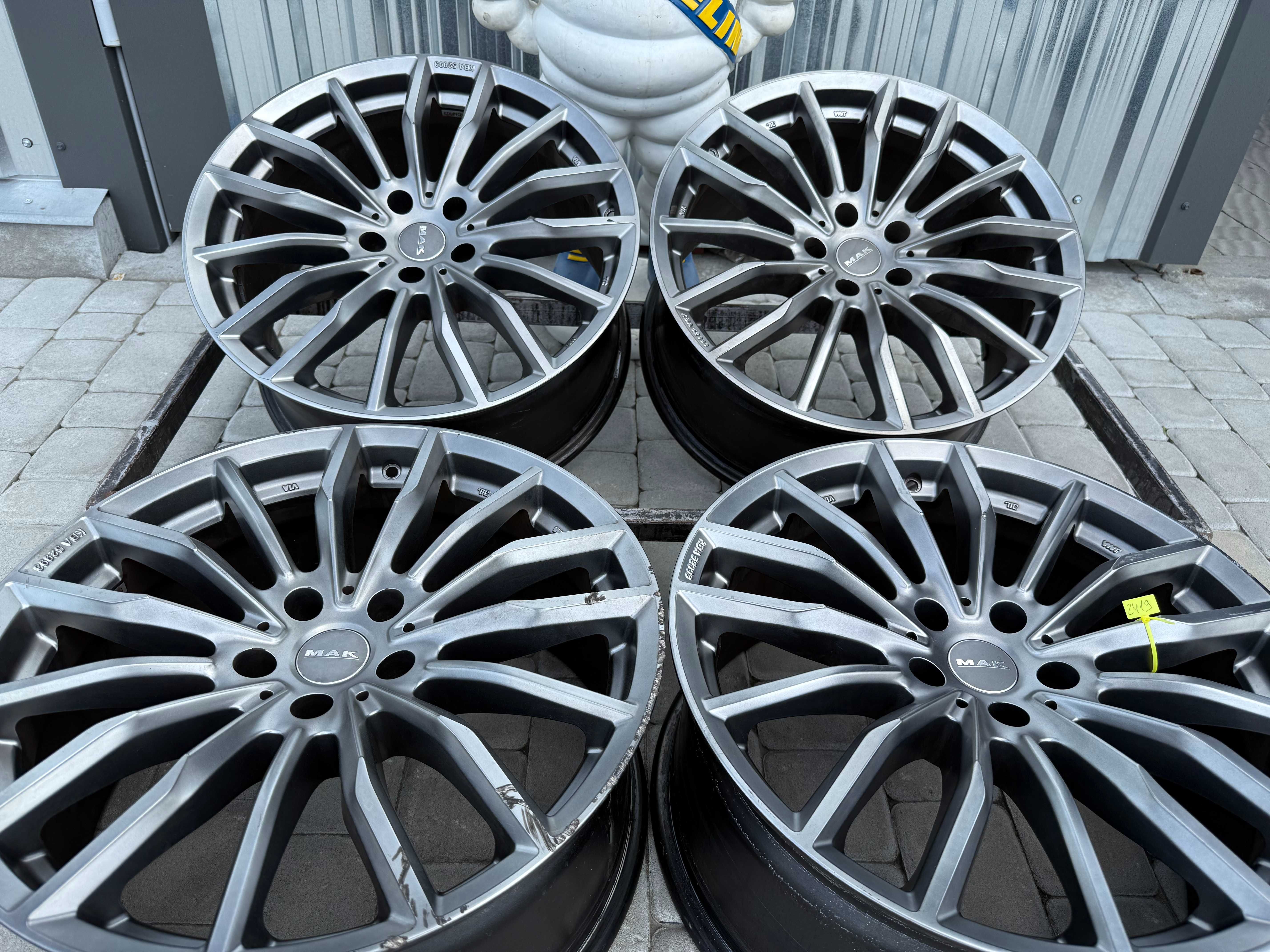 Диски MAK R19 5x112 9J ET38 Mercedes CL E GLC S Class Audi A8 S5 S7