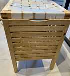 Siedzisko Molger Ikea taboret ze schowkiem