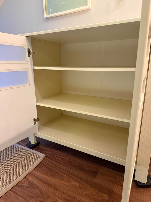 Zestaw Mebli Dziecięcych Bellamy: Szafa + Komoda (Kolor Ecru)