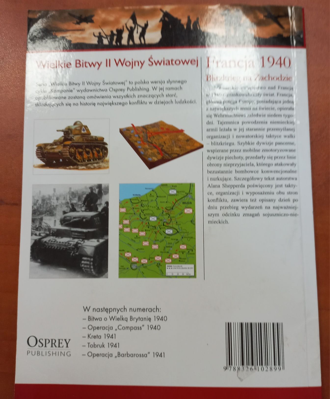 Blitzkrieg na Zachodzie Francja 1940 z płytą CD