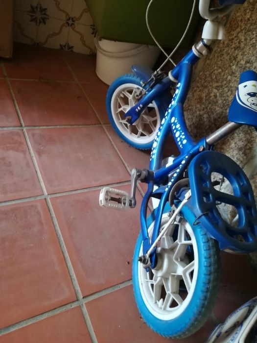 Bicicleta criança R16 azul