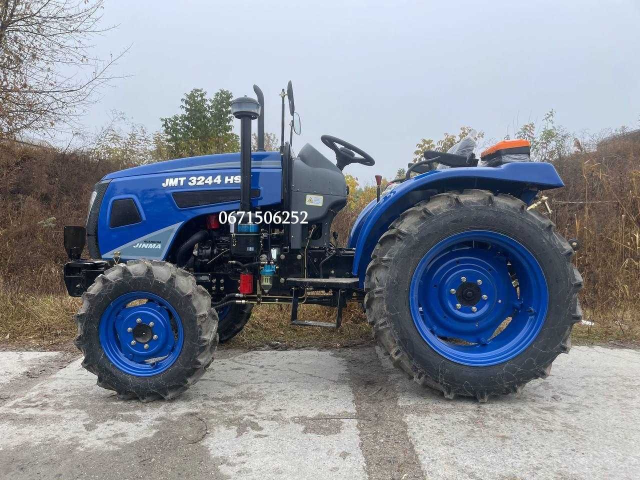 Мінітрактор Джинма JINMA 3244 HSX двигун KM385BT шини: 6.50-16/11.2-24