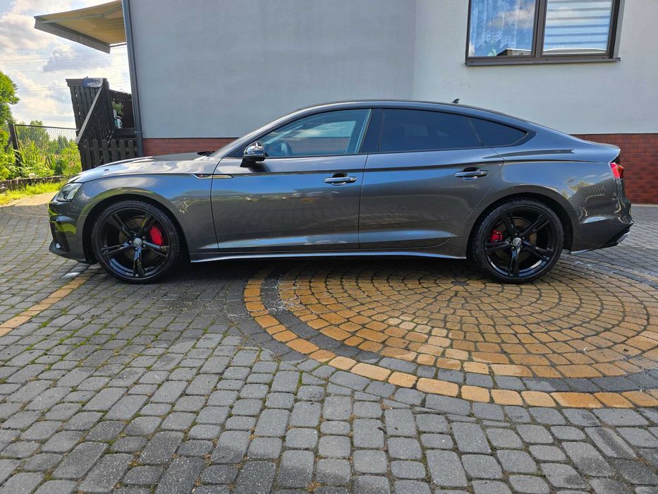 Audi A5 45 TFSI quattro, S line, 2020, 72473 km, bezwypadkowy