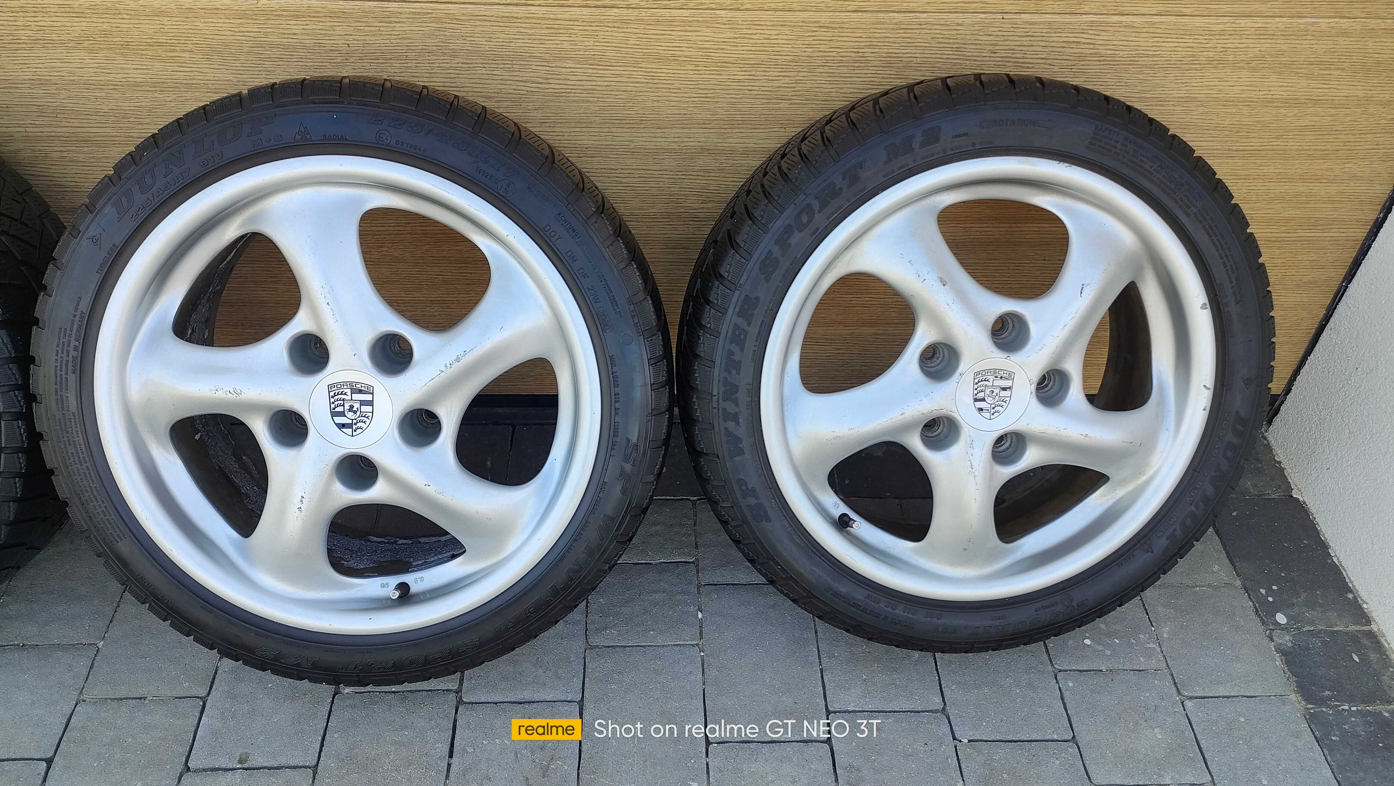 Felgi Porsche 5x130 i 5x100 i 5x112 wraz z oponami 205/50r17 225/45r17