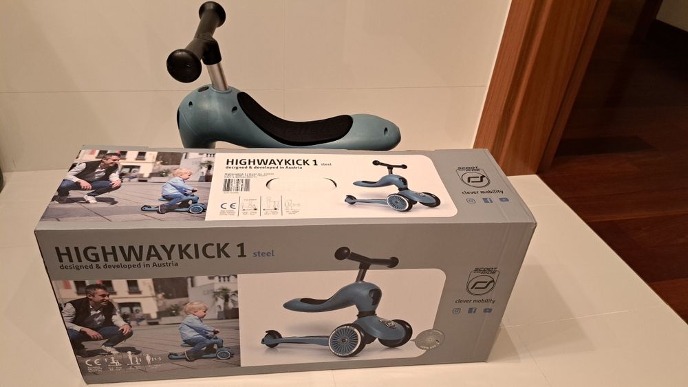 Hulajnoga SCOOT and RIDE niebieska