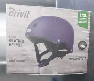 Crivit Kids' kask na rolki, deskorolkę, hulajnogę 52-57