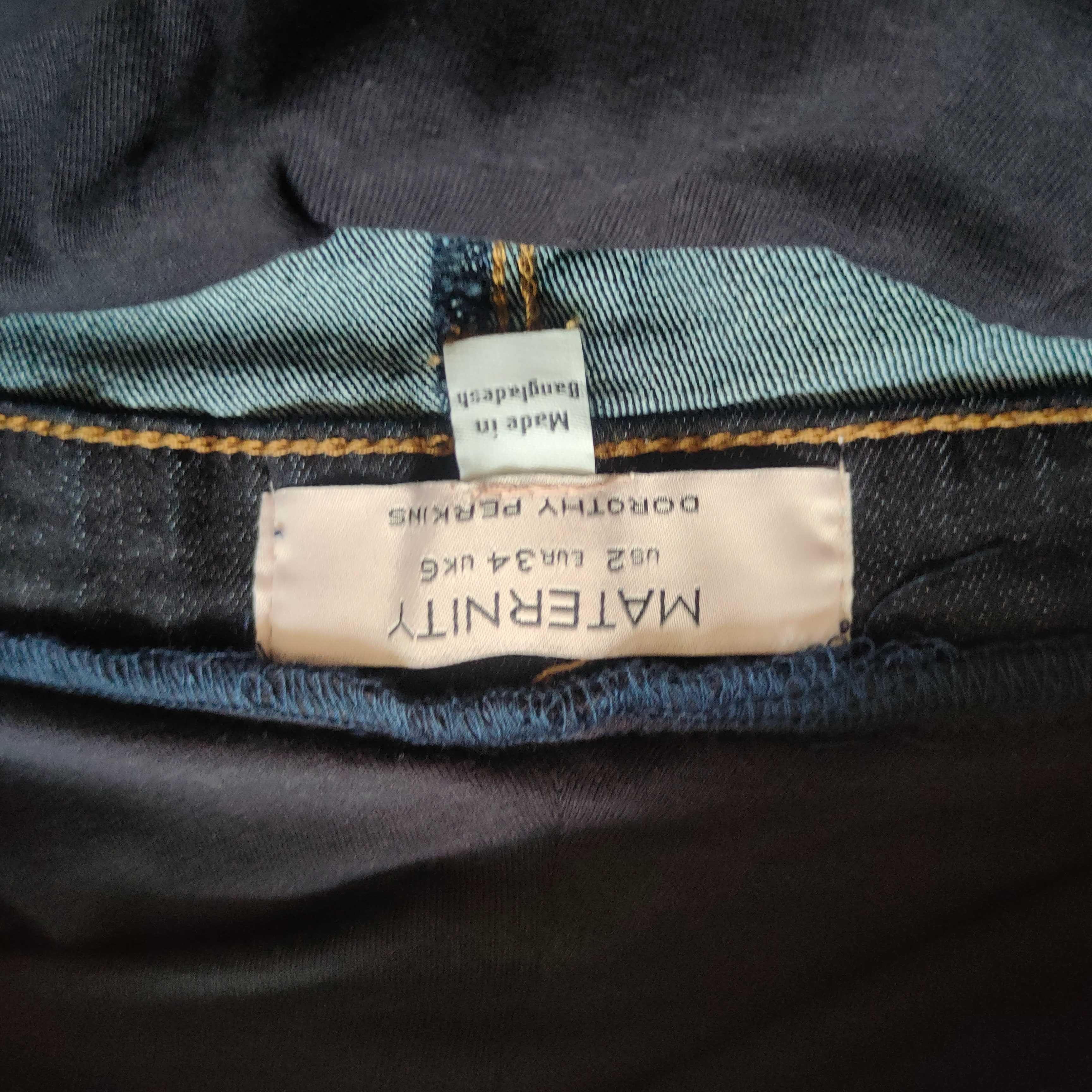 Nowe spodnie ciążowe ciąża jeansy Dorothy Perkins, r. 36 S