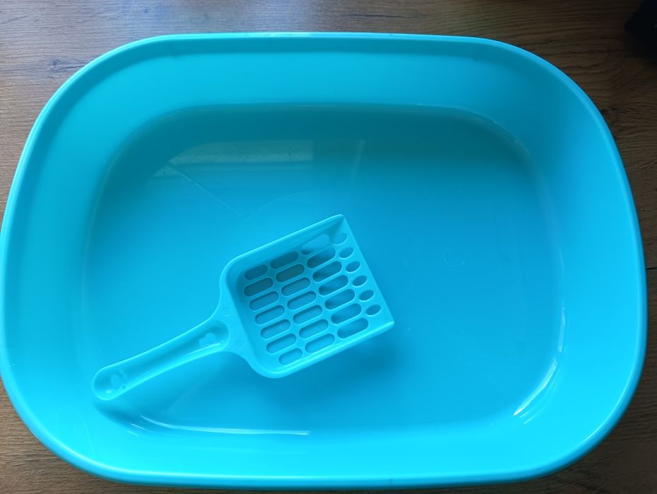 Pierwsza Kuweta dla kociaka + łopatka