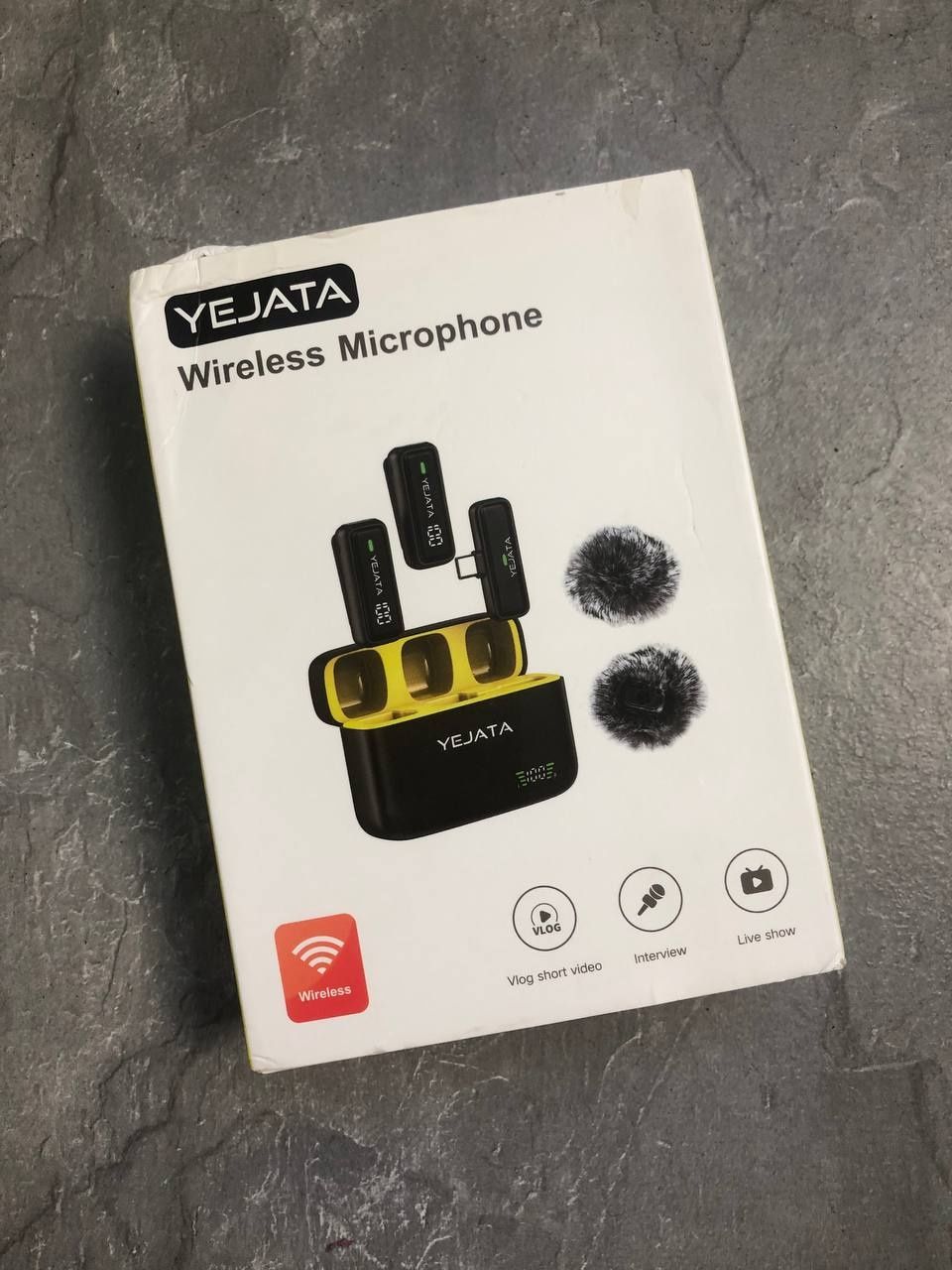 Беспроводная микрофонная система YEJATA Wireless Microphone, модель K6